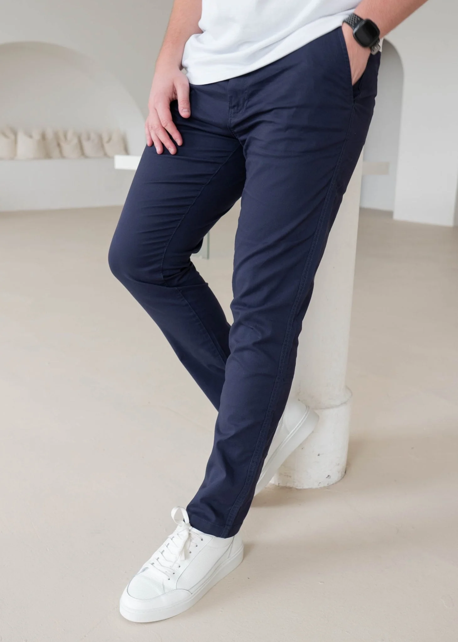 Mix & Match Slim Comfort Chinos Bundle - 3 Pairs - Image 4
