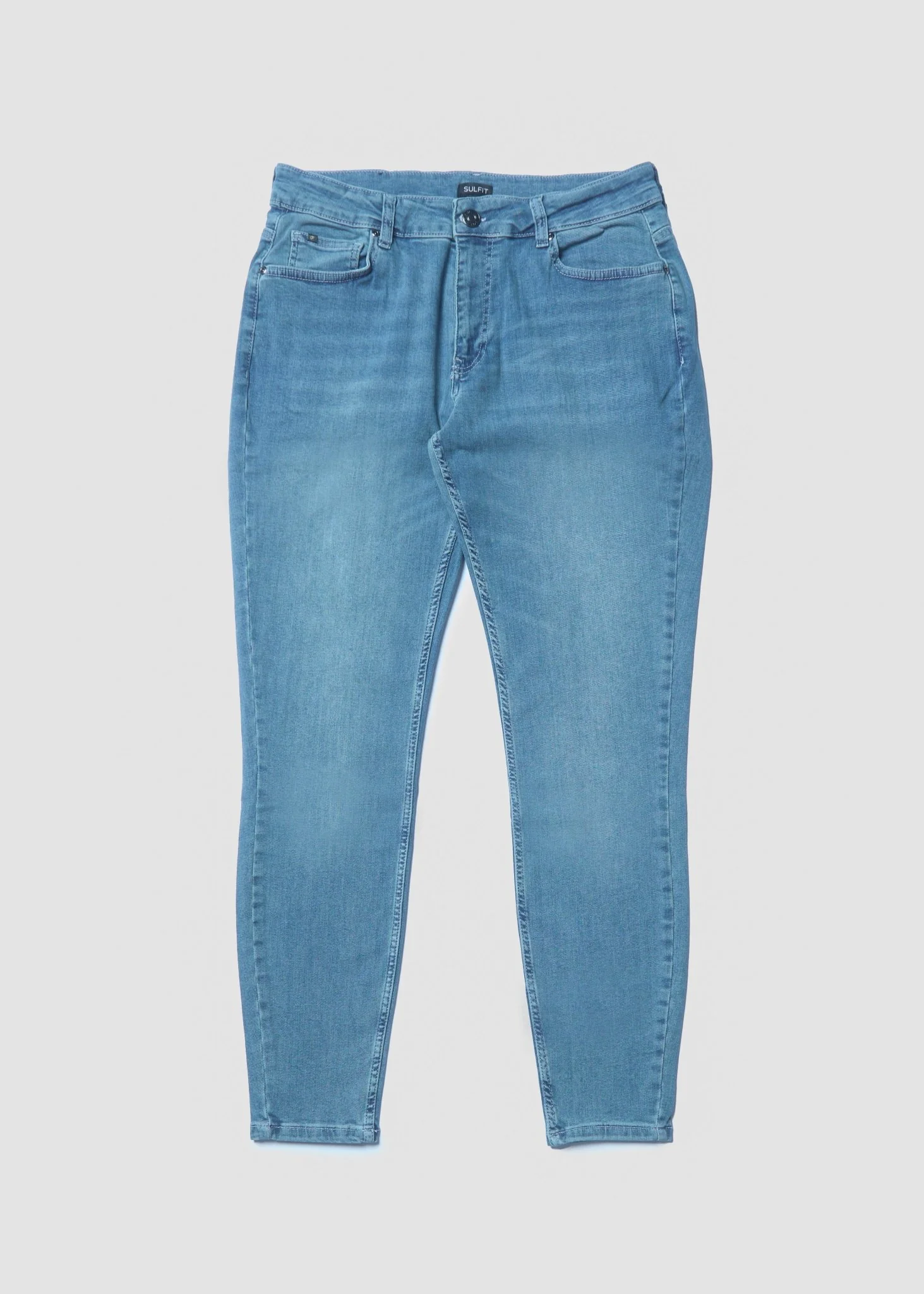 Slim Comfort Jeans In Light Blue - Image 13