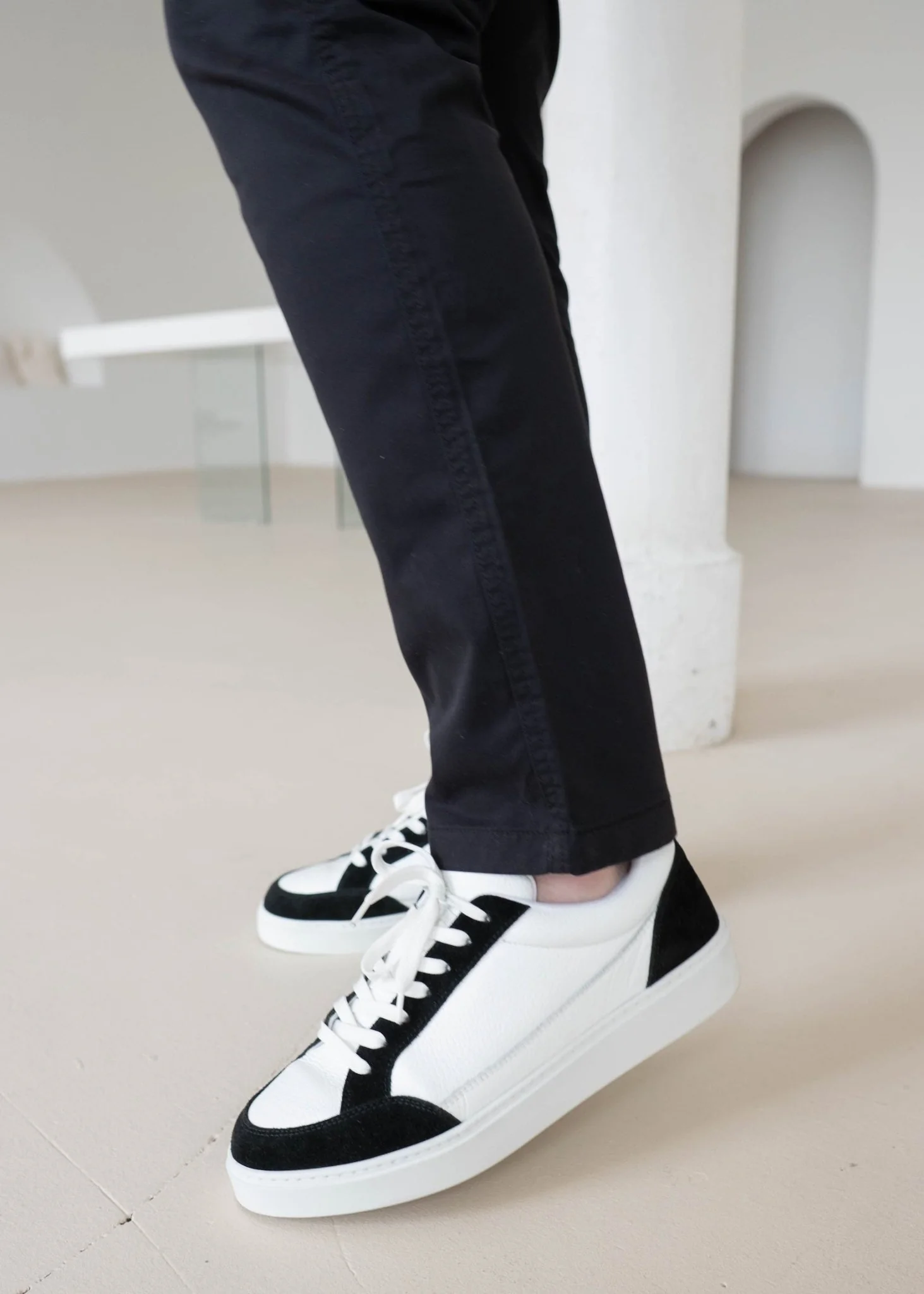 Slim Comfort Chinos In Black - Image 9