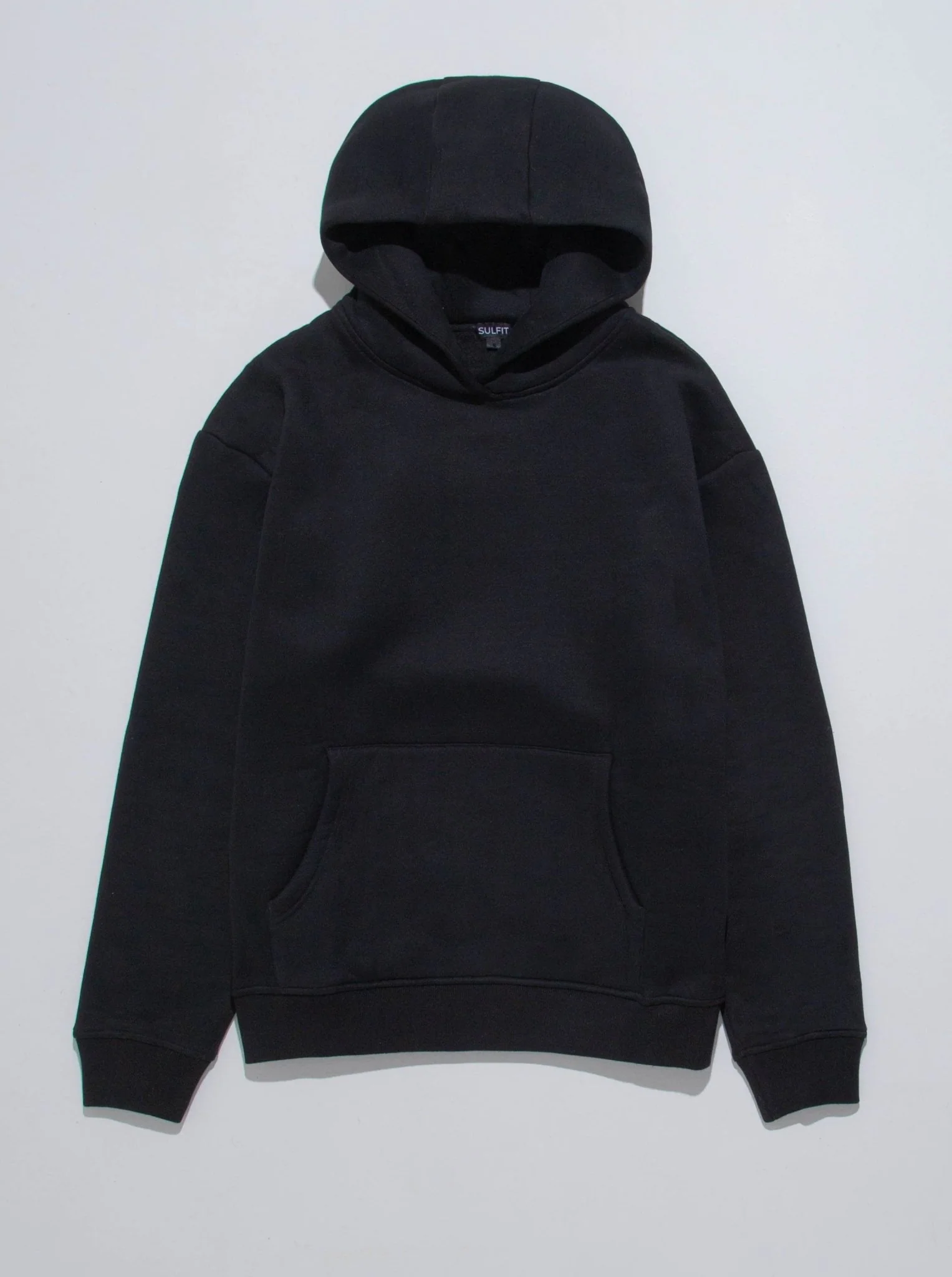 Premium Relaxed Hoodie In Black - Image 8