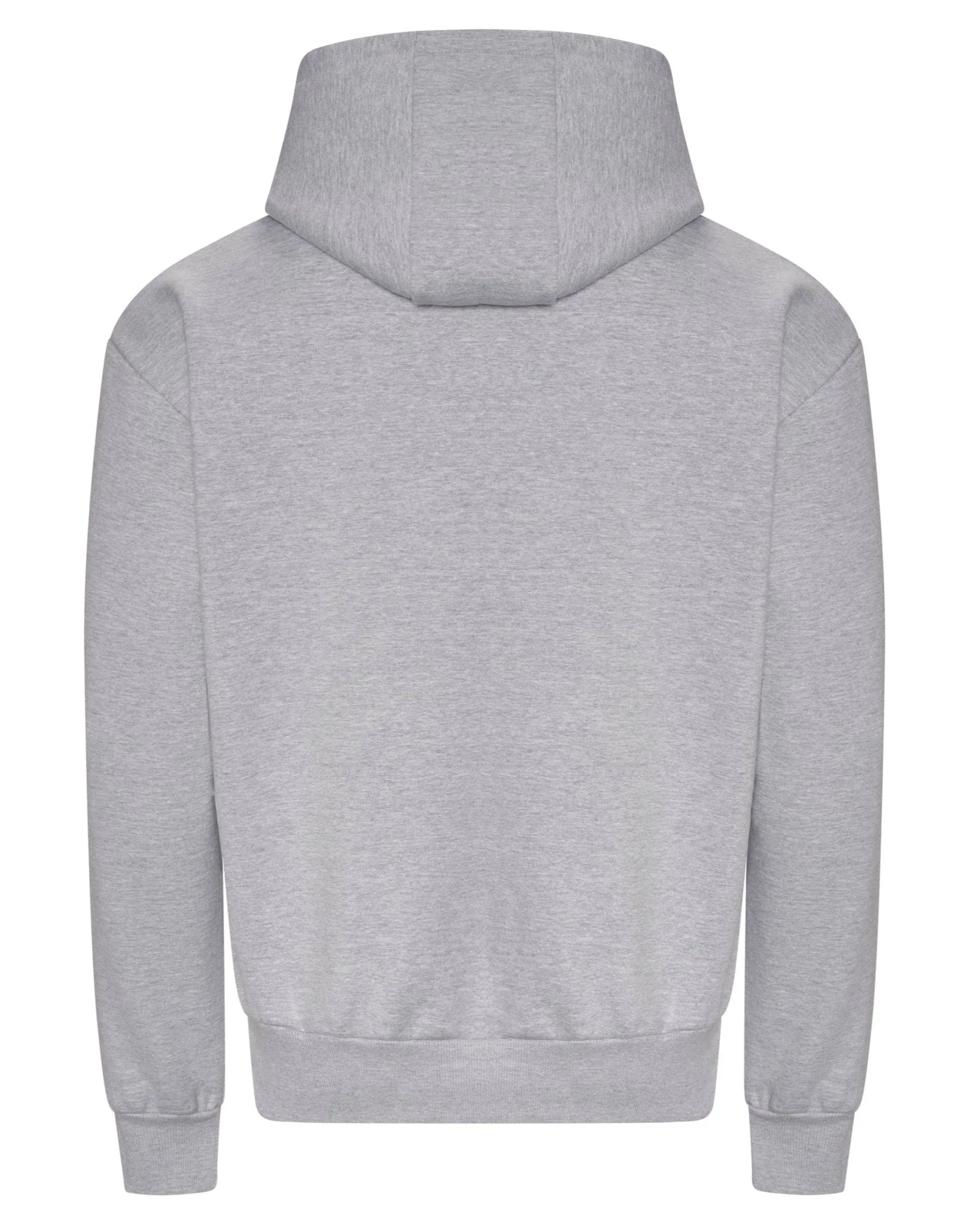Premium Relaxed Hoodie In Heather Grey - Image 12