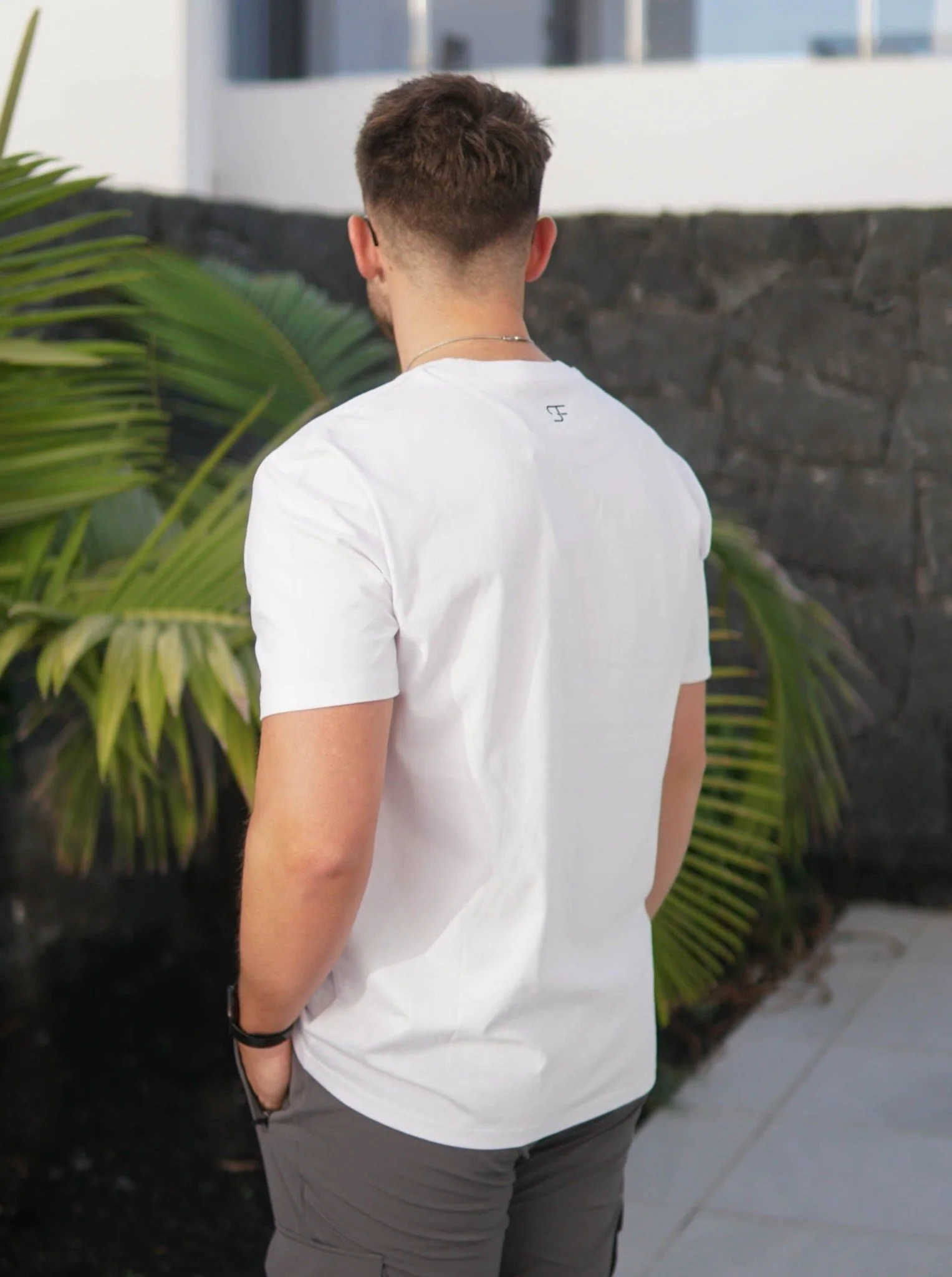 Premium T-Shirt In Ice White - Image 10