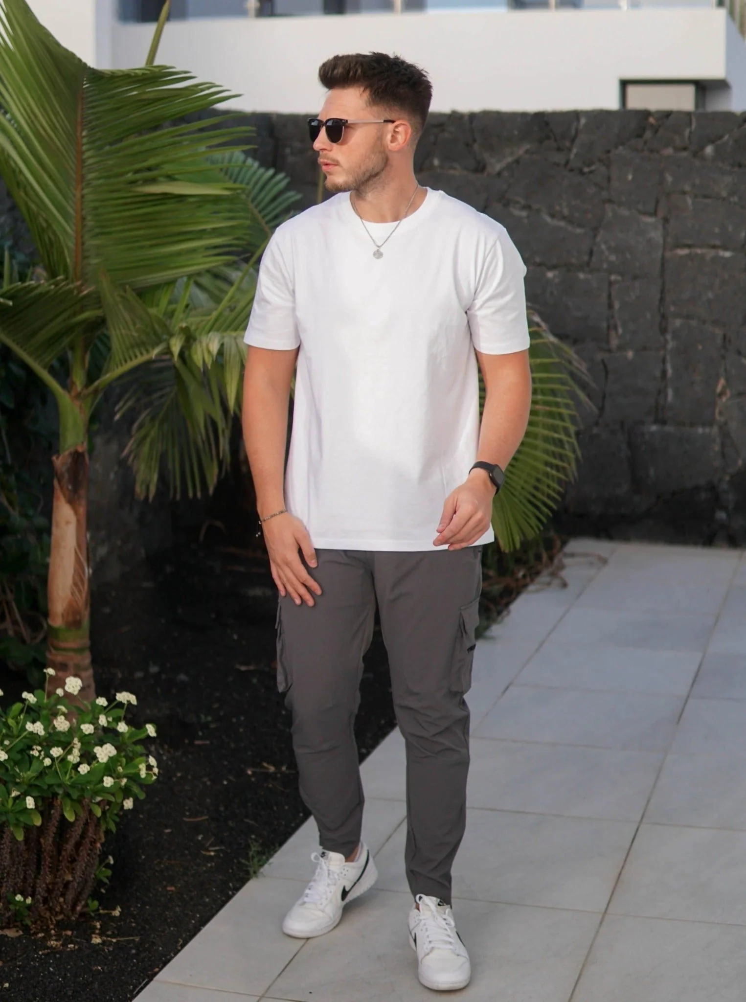 Premium T-Shirt In Ice White - Image 7