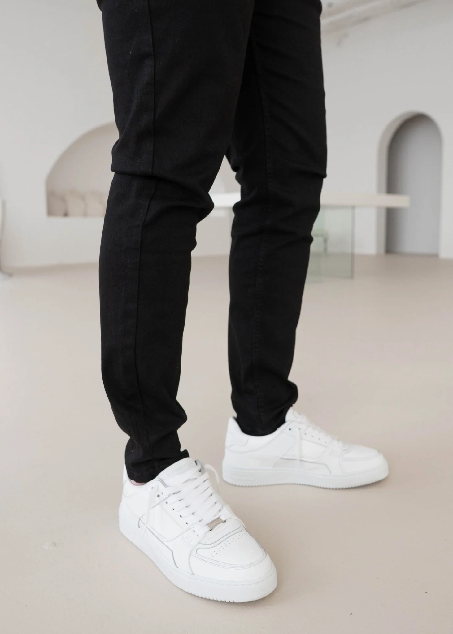 Slim Comfort Jeans In Jet Black - Image 5