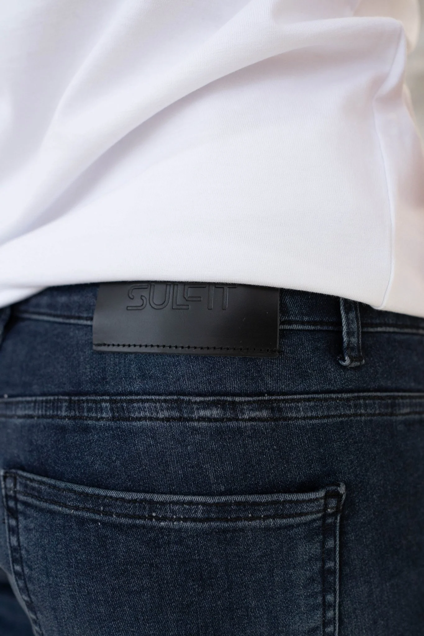 Slim Comfort Jeans In Midnight Dark Blue - Image 9