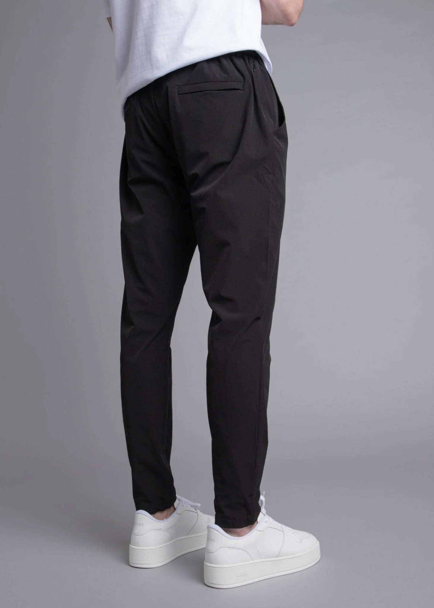 Smart Stretch Trouser In Black - Image 6
