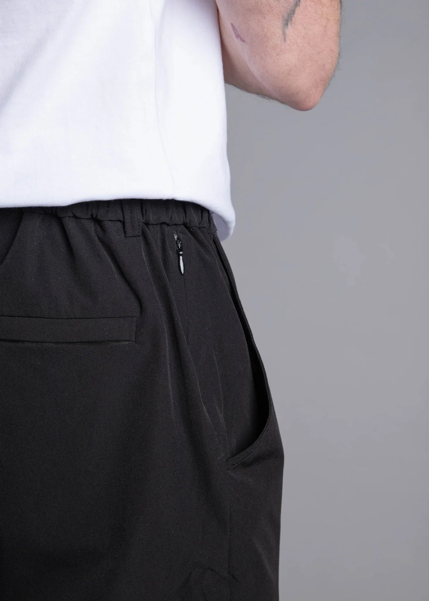 Smart Stretch Trouser In Black - Image 8