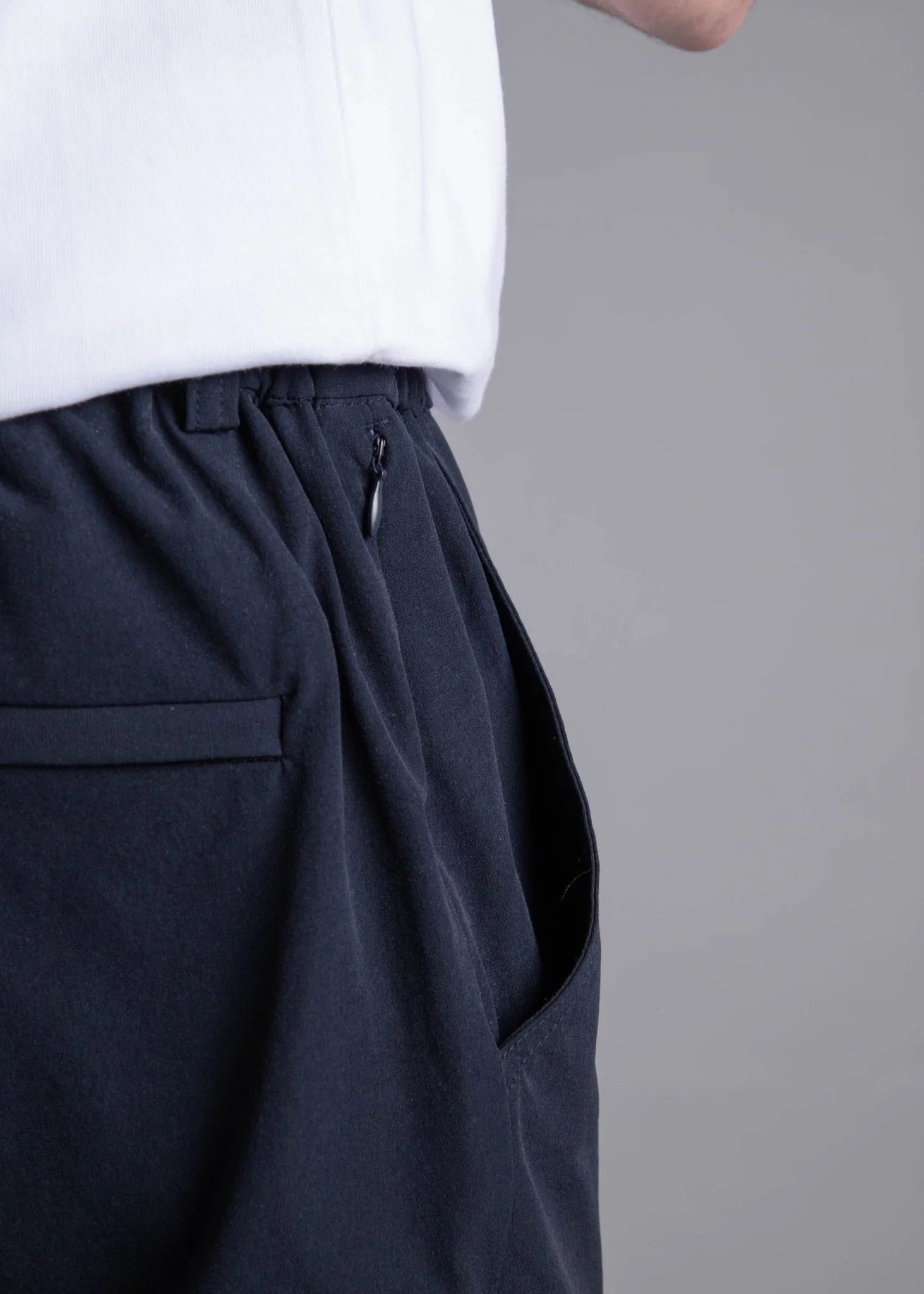 Smart Stretch Trouser In Navy Blue - Image 6
